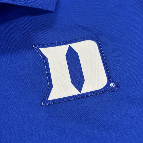 Nike Dri-Fit‎ Men's Large Duke Blue Devils Performance Golf Polo Shirt - Picture 3 of 12
